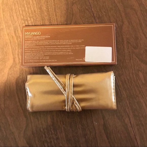 Perfect Myuango NWT High pigment palette + Brushes - Picture 8 of 8